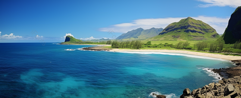 夏威夷瓦胡岛的风景,高清,摄影图,摄影图片,图片大全,摄影图免费下载